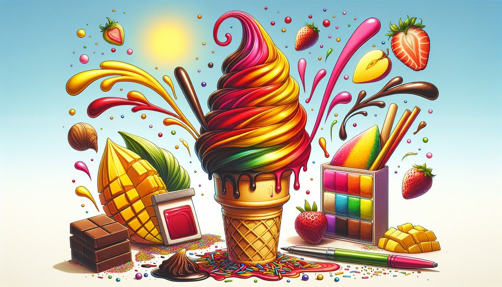 🍦 Taste the Rainbow with FlavorBurst! 🍦